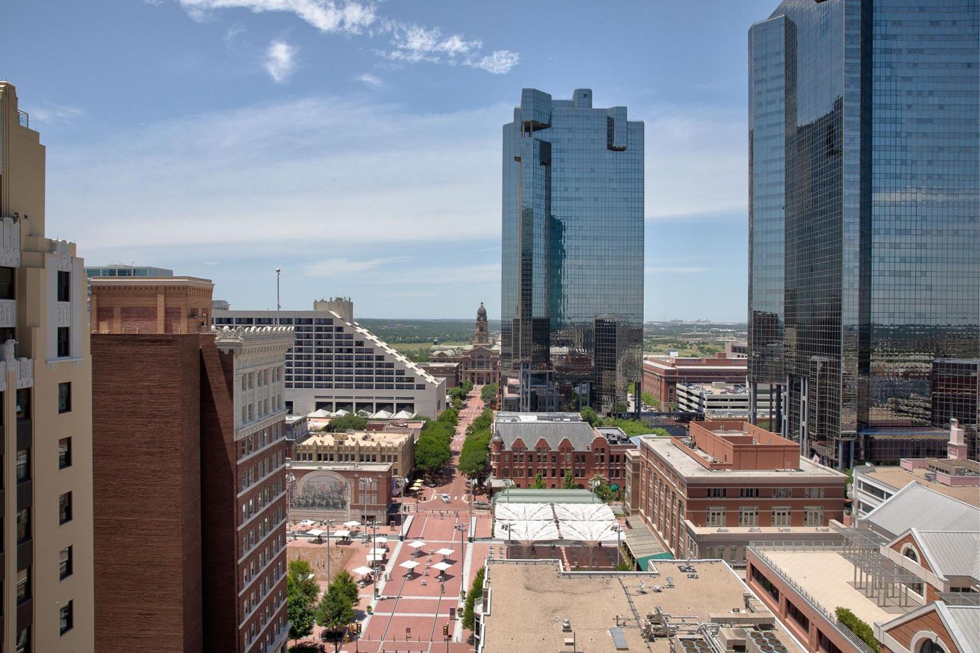 Courtyard Fort Worth Downtown/Blackstone Exterior foto
